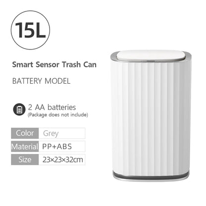 Automatic Sensor Trash Can Luxury Bathroom Trash Can