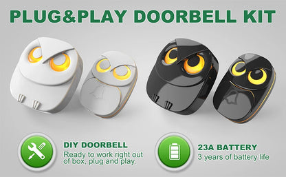 Wireless Doorbell Chime - 300 meters Long Range Wireless doorbell