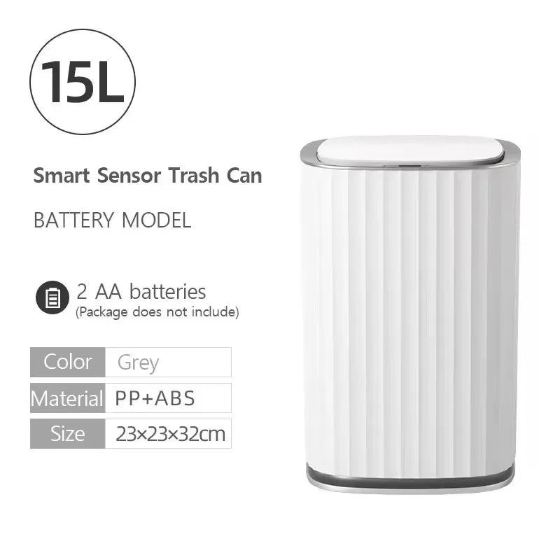 Automatic Sensor Trash Can Luxury Bathroom Trash Can