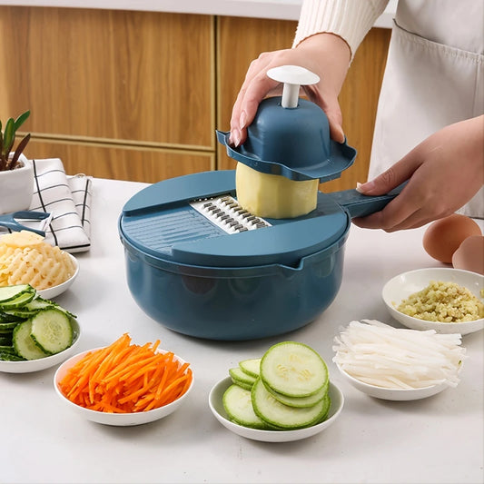 Multi-Functional Vegetable Chopper and Slicer - Perfect for Kitchens Cutting