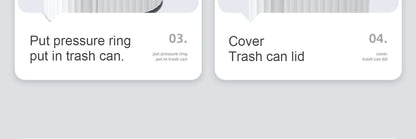Automatic Sensor Trash Can Luxury Bathroom Trash Can