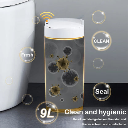 Automatic Sensor Trash Can Luxury Bathroom Trash Can
