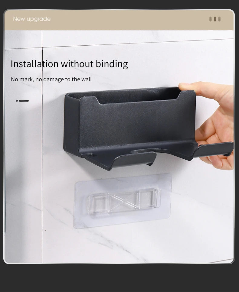 Hair Dryer Holder Wall Dryer Cradle Straightener Stand Hairdryer Organizer Box